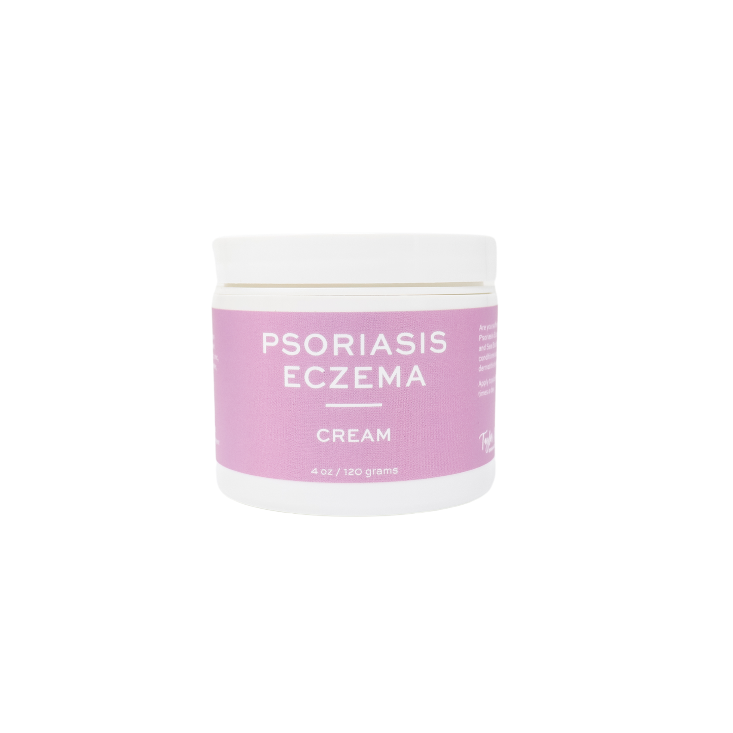 Psoriasis + Eczema Organic Cream: 4oz Taylor Made Organics