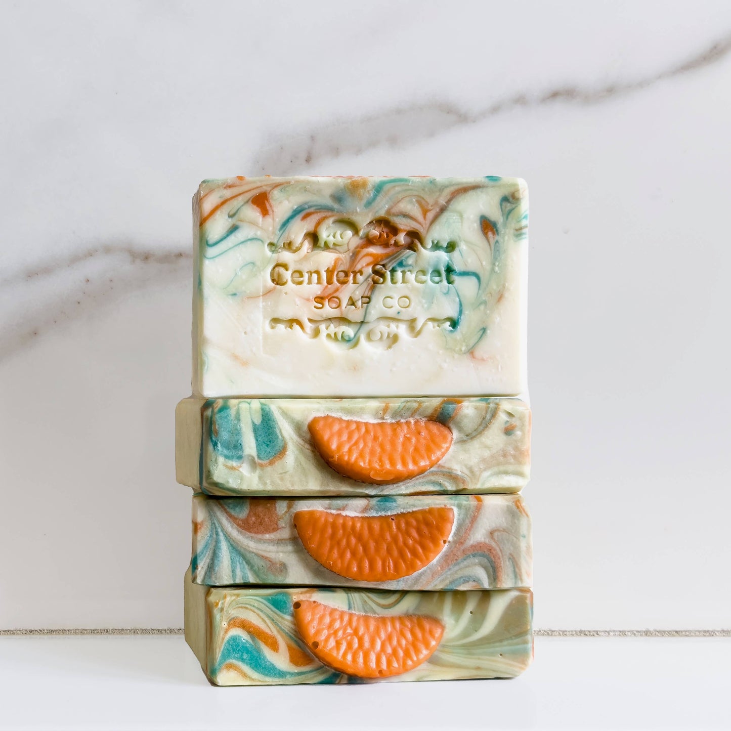 Center Street Soap Co - Orange Grove Summer Handmade Soap Bar - 4oz