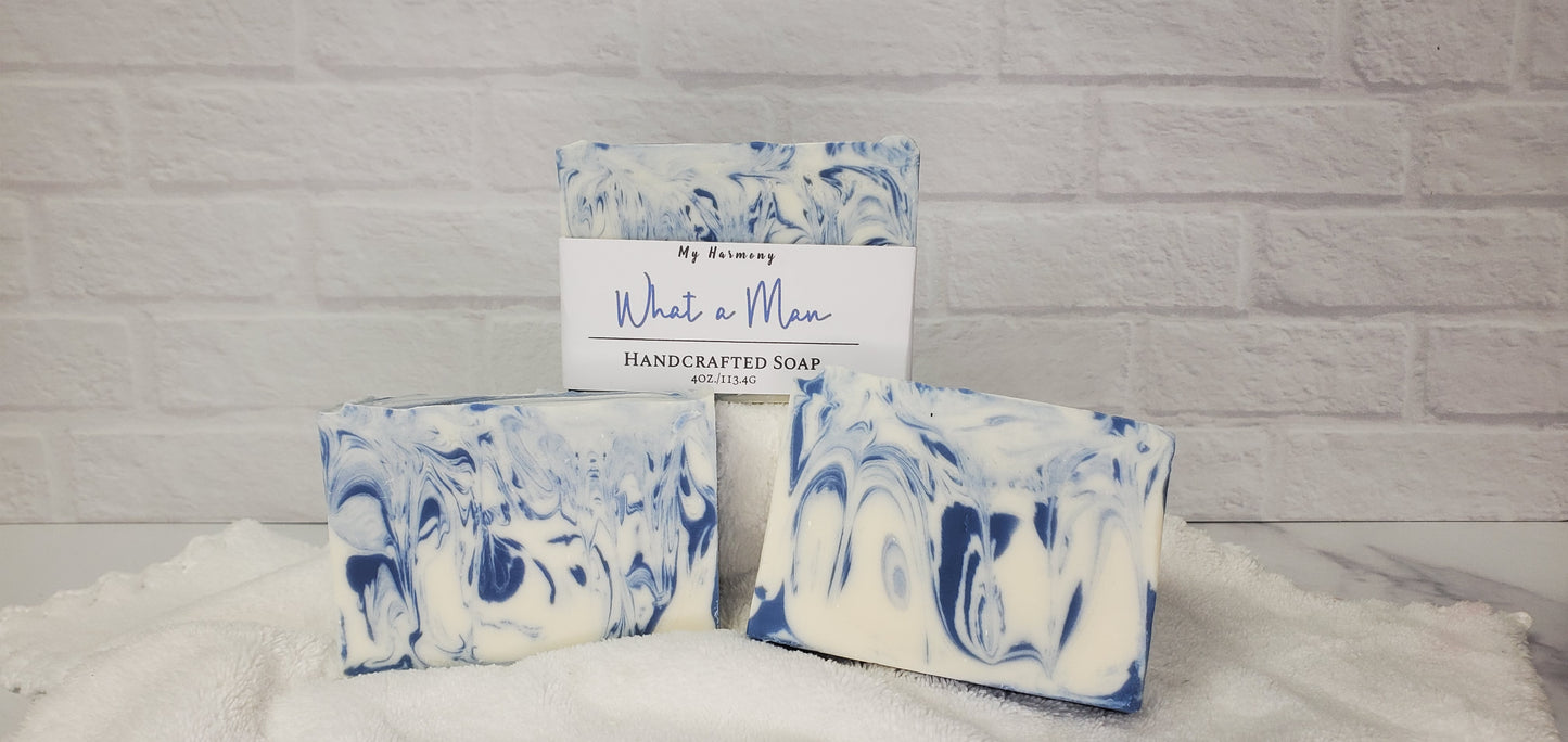 What A Man Soap - Lavenders Blue Home and Body Boutique