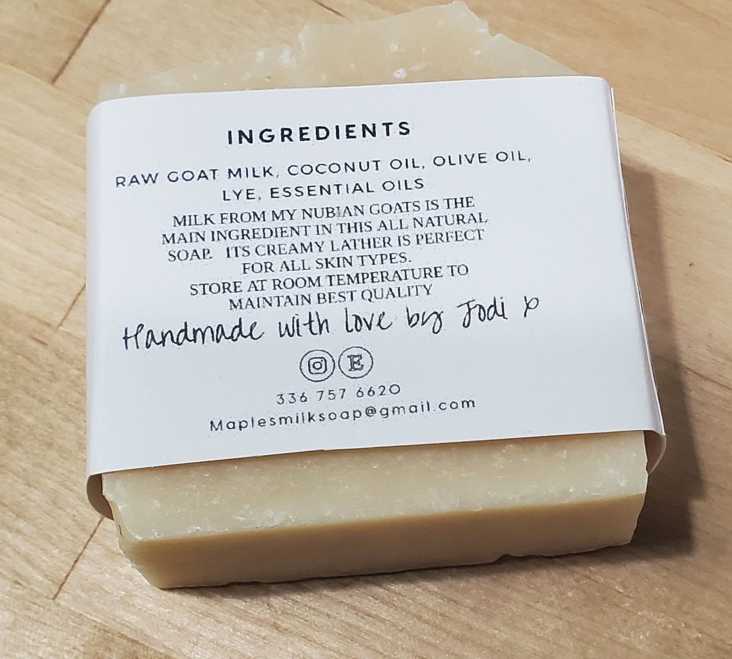 Honeysuckle Goats Milk Soap