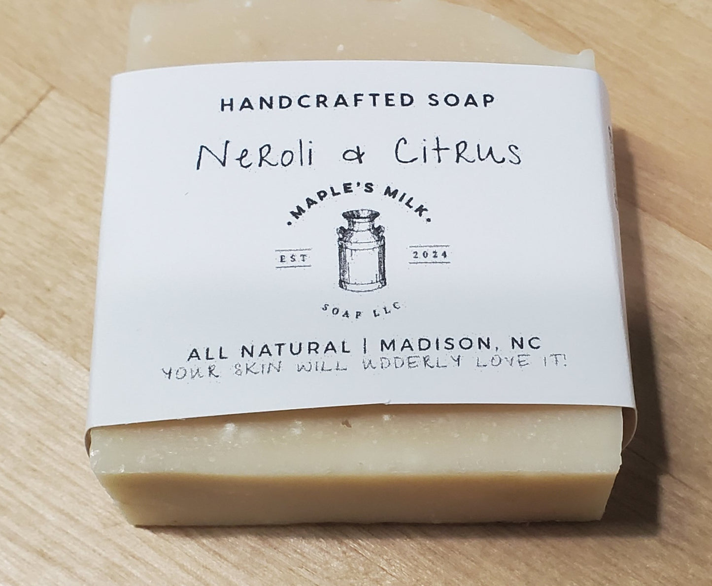 Neroli Citrus Goats Milk Soap