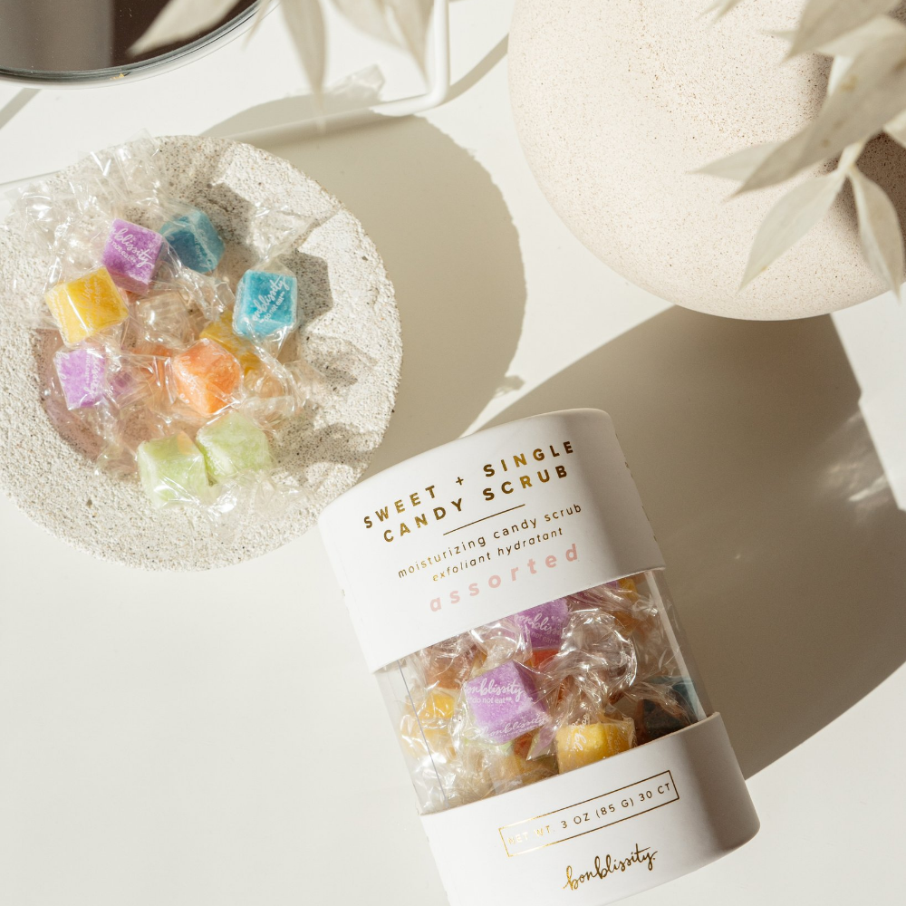 Bonblissity - Signature Assorted Sugar Cube Candy Scrub (30 pc) (MSRP $22)