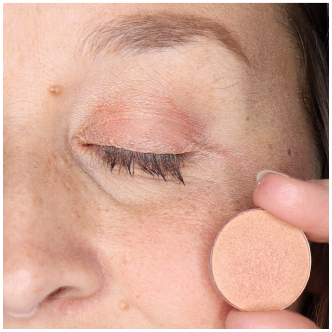 Rose Gold Mineral Eyeshadow Single | talc-free: Taylor Made Organics
