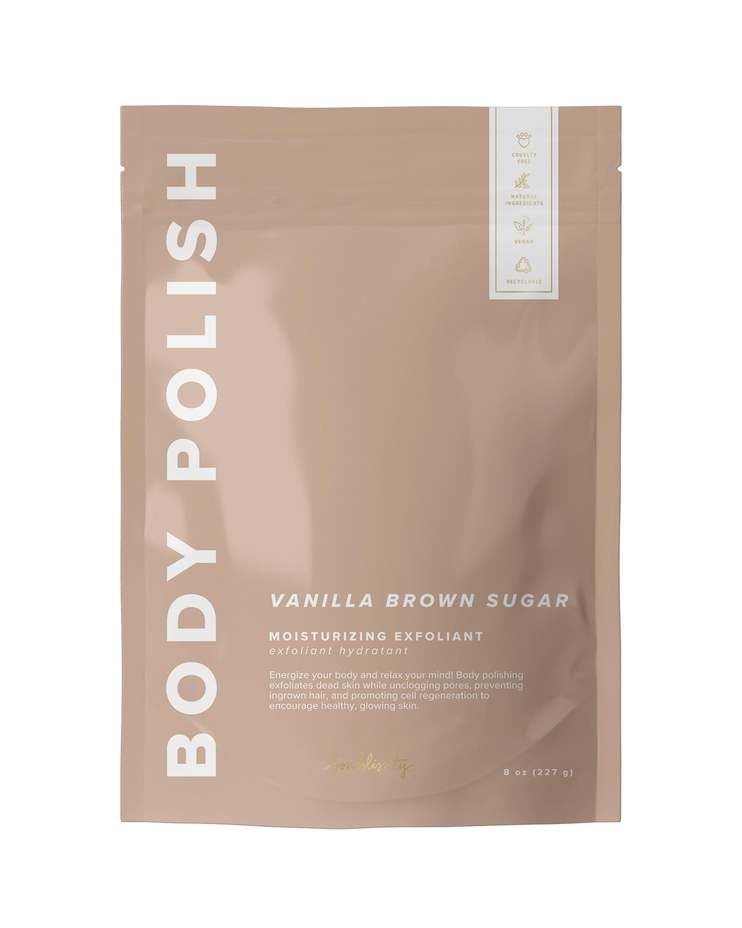 Bonblissity - Body Polish Body Scrub - Vanilla Brown Sugar