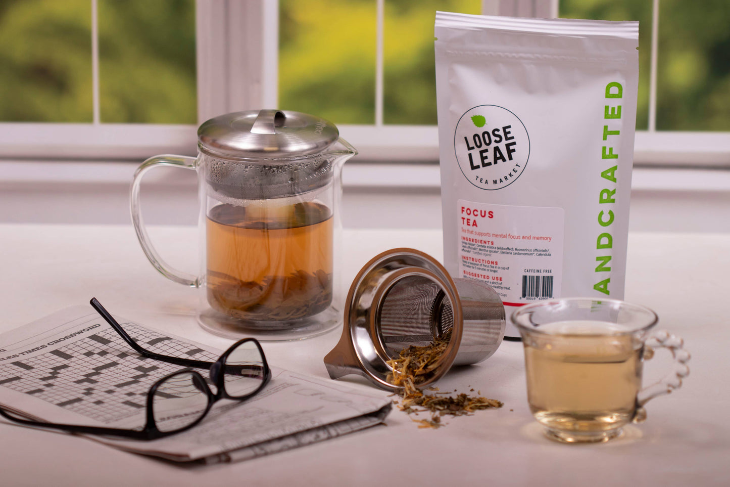 Loose Leaf Tea Market - Focus Tea For Brain and Memory