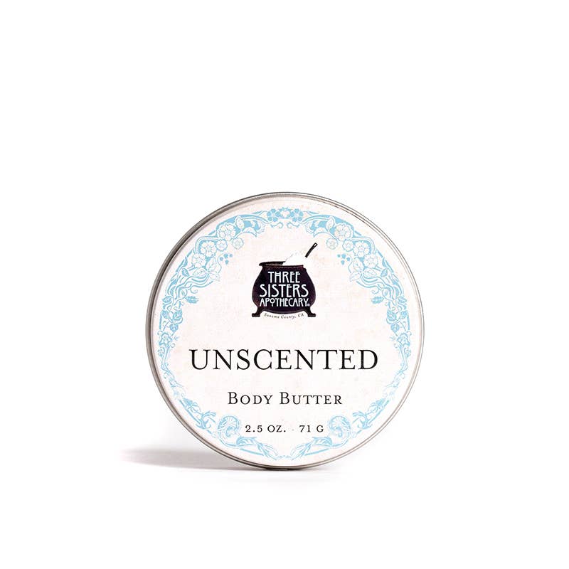 Unscented Body Butter: 4 oz.