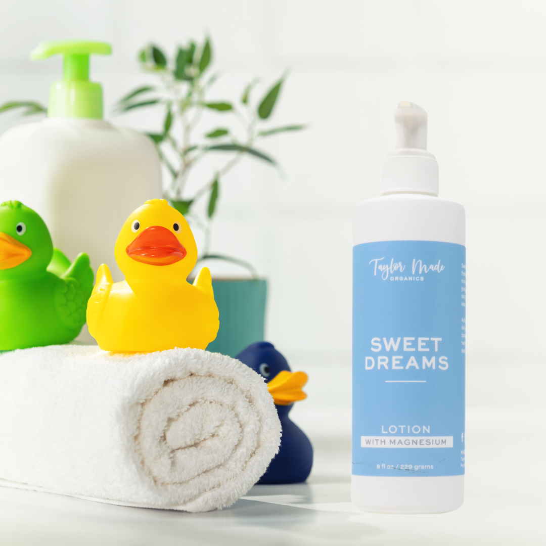 Taylor Made Organics - Sweet Dreams Organic Lotion + Magnesium: 8oz