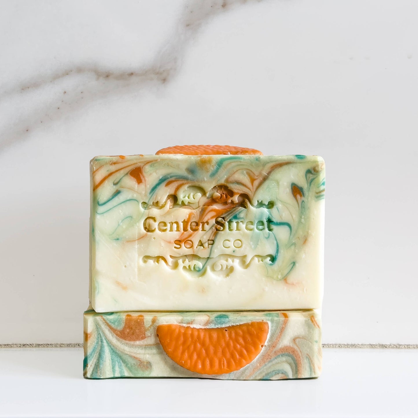 Center Street Soap Co - Orange Grove Summer Handmade Soap Bar - 4oz