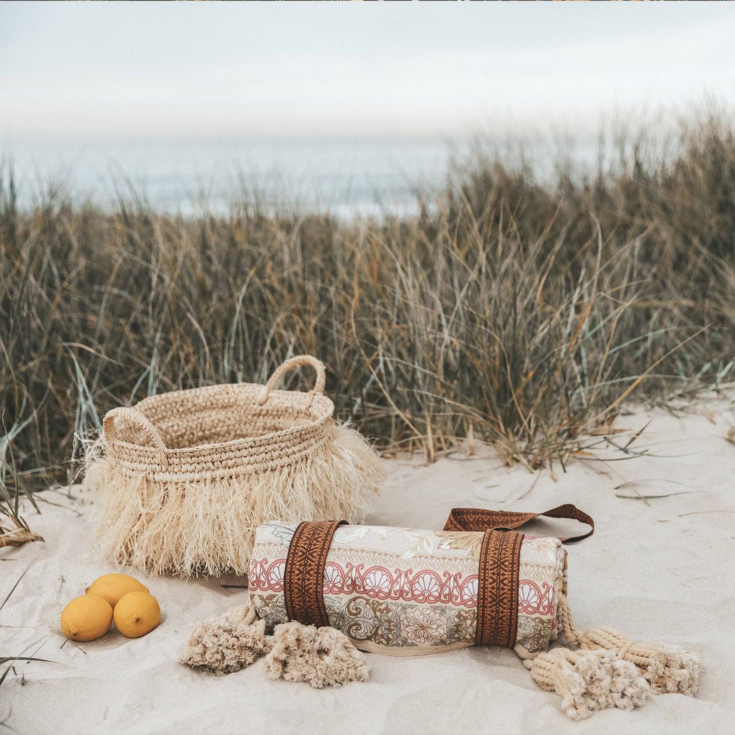 Wandering Folk - Forest Picnic Blanket - Pastel