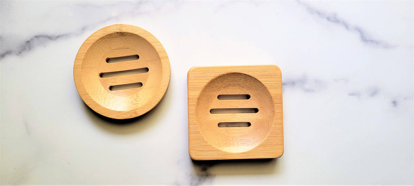 Bold Space Candle Co. - Bamboo Shower Steamer Tray : Round