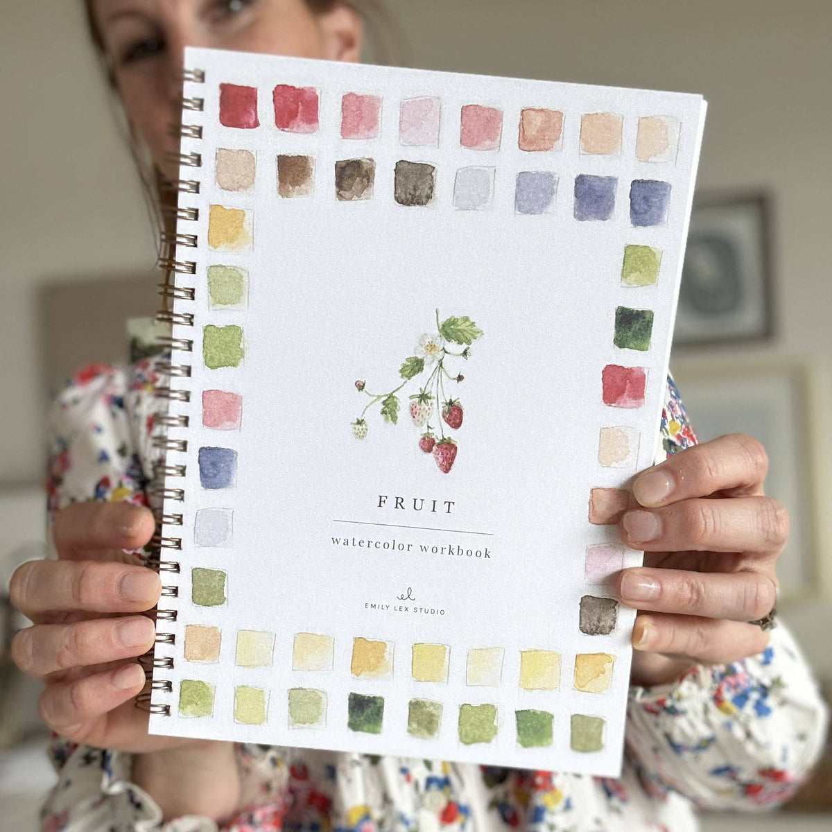 emily lex studio - Fruit watercolor workbook - Lavenders Blue Home and Body Boutique