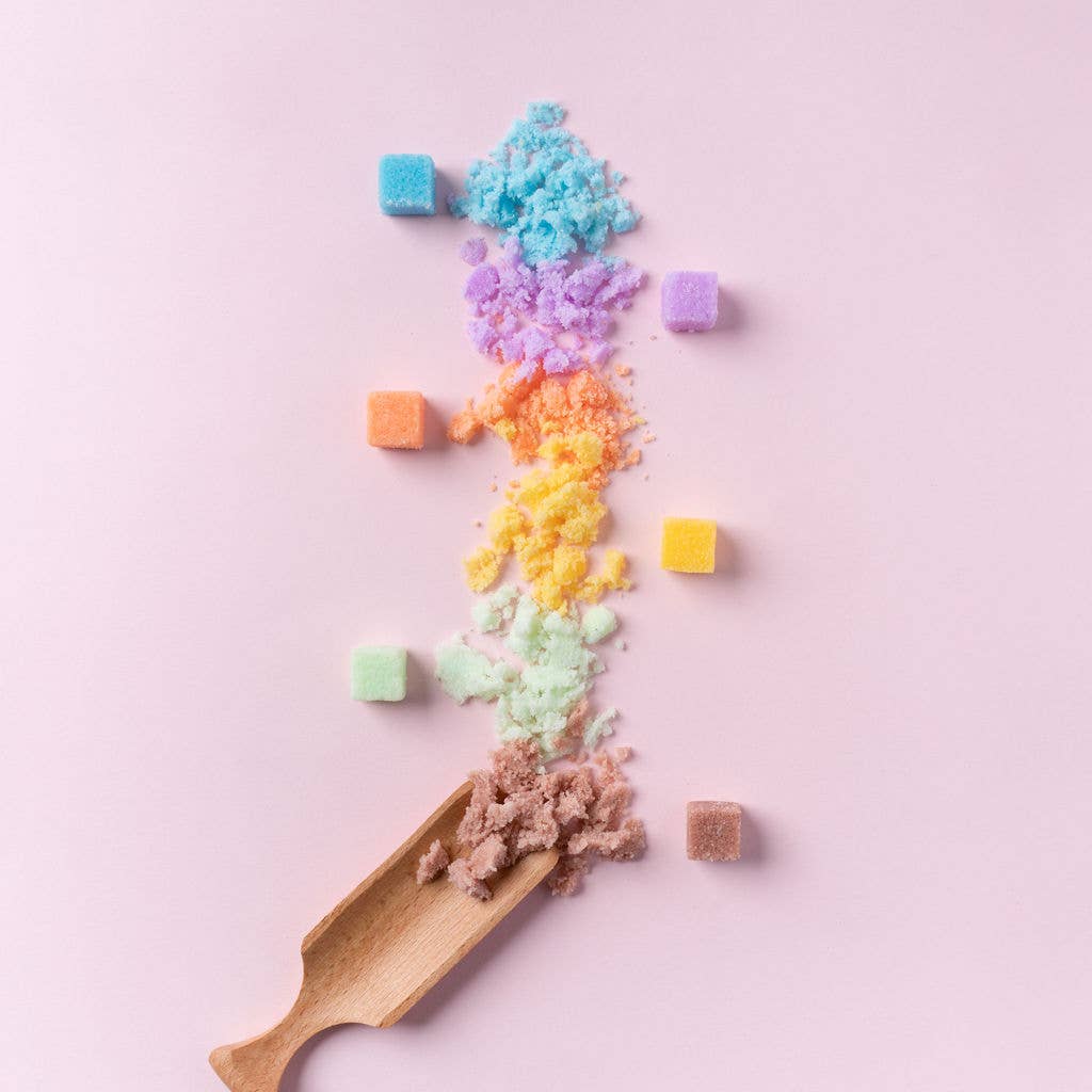 Bonblissity - Signature Assorted Sugar Cube Candy Scrub (30 pc) (MSRP $22)