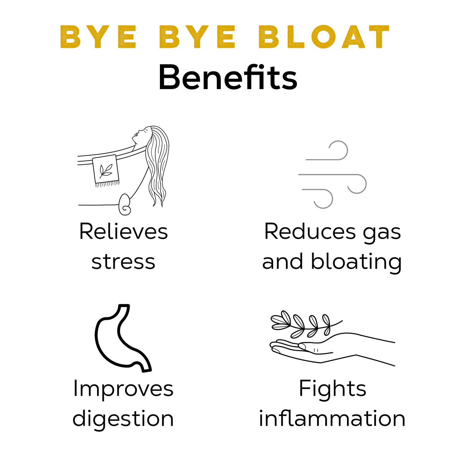 Loose Leaf Tea Market - Bye Bye Bloat Tea