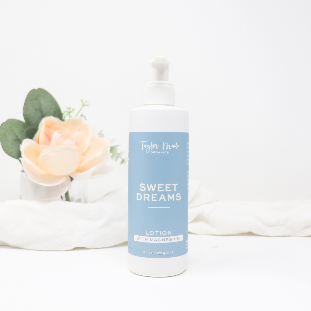 Taylor Made Organics - Sweet Dreams Organic Lotion + Magnesium: 8oz