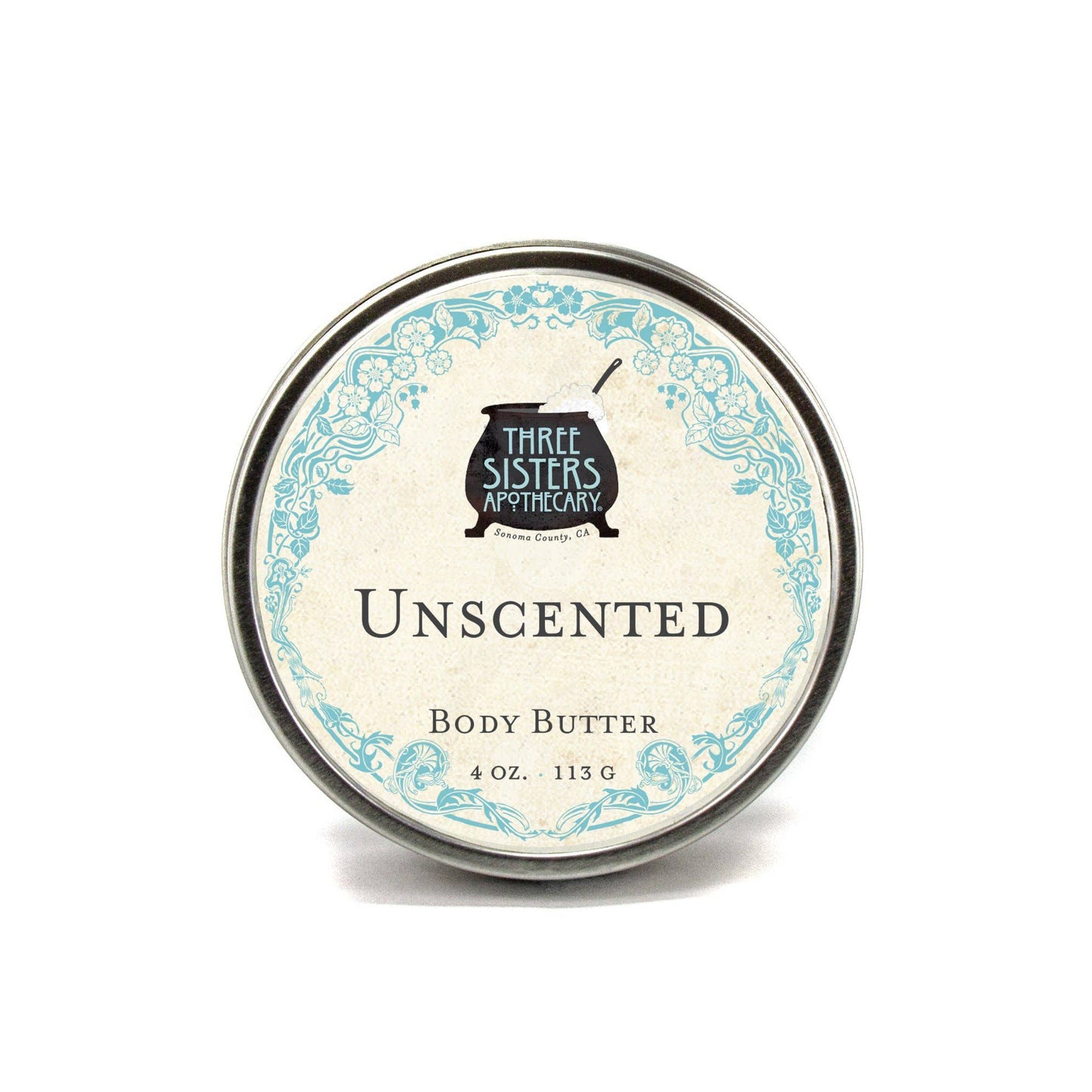 Unscented Body Butter: 4 oz.
