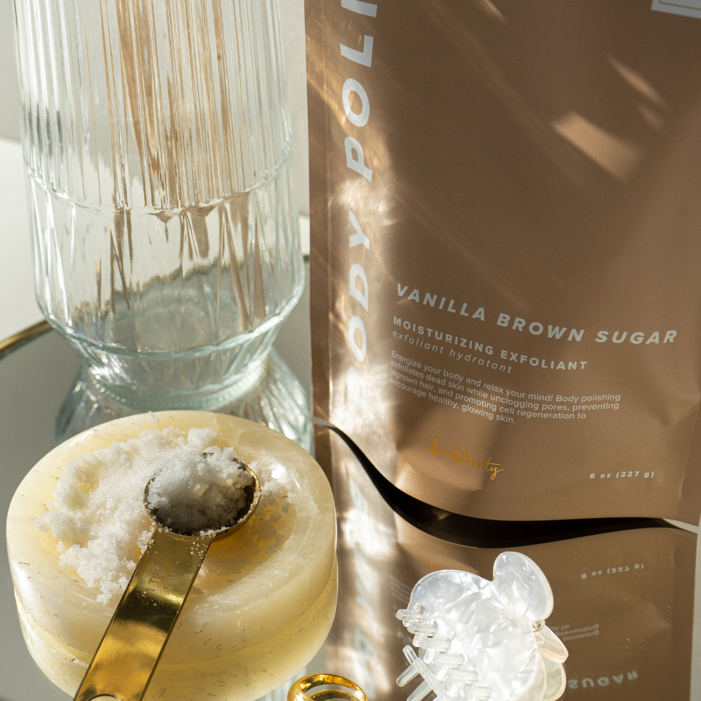 Bonblissity - Body Polish Body Scrub - Vanilla Brown Sugar
