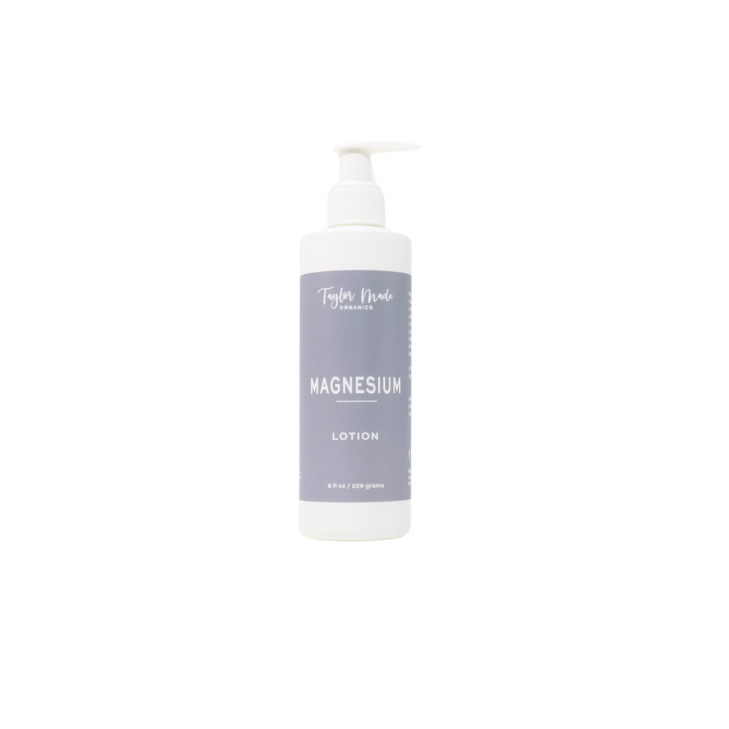 Magnesium Organic Lotion: 2oz Taylor Made Organics