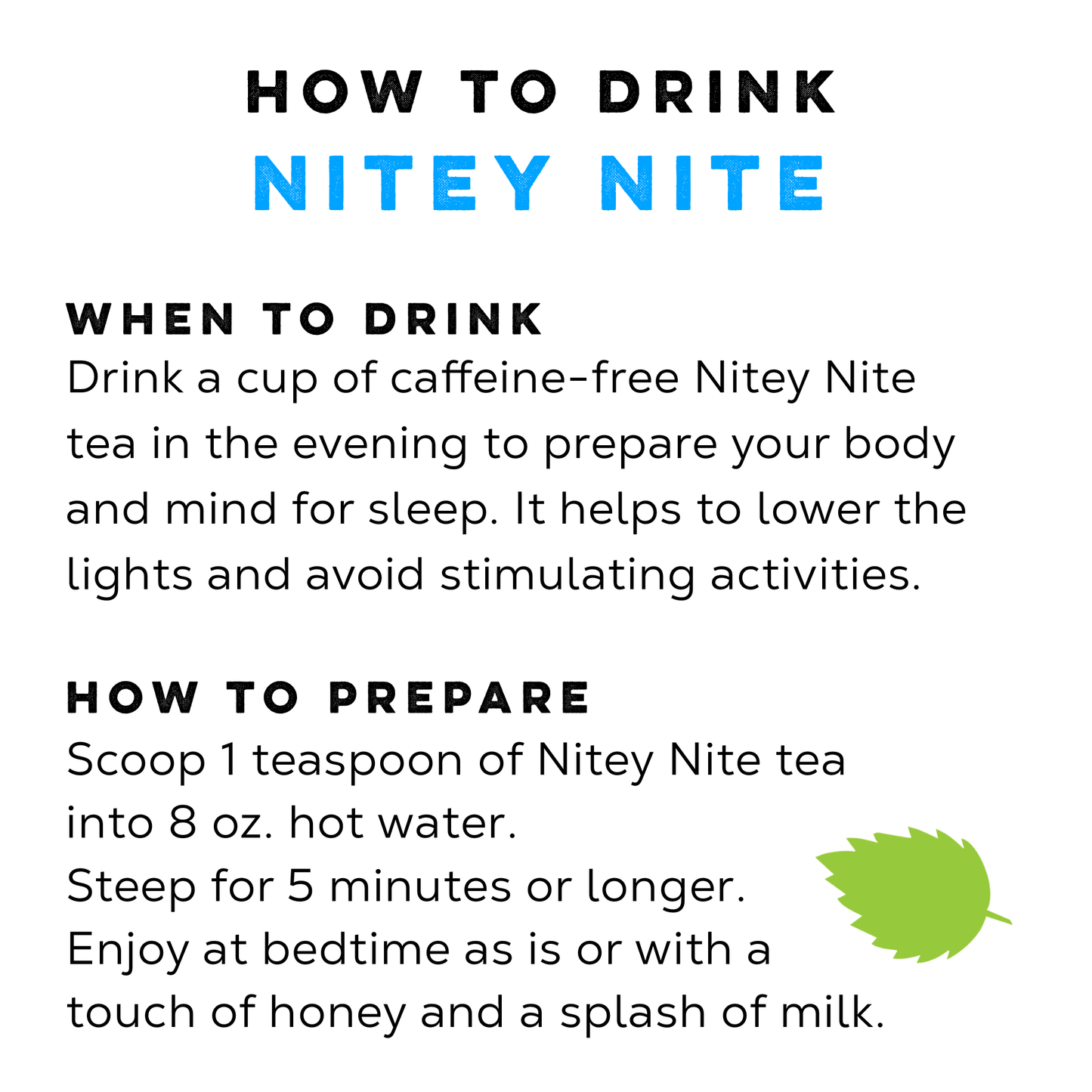 Loose Leaf Tea Market - Nitey Nite Sleep Tea