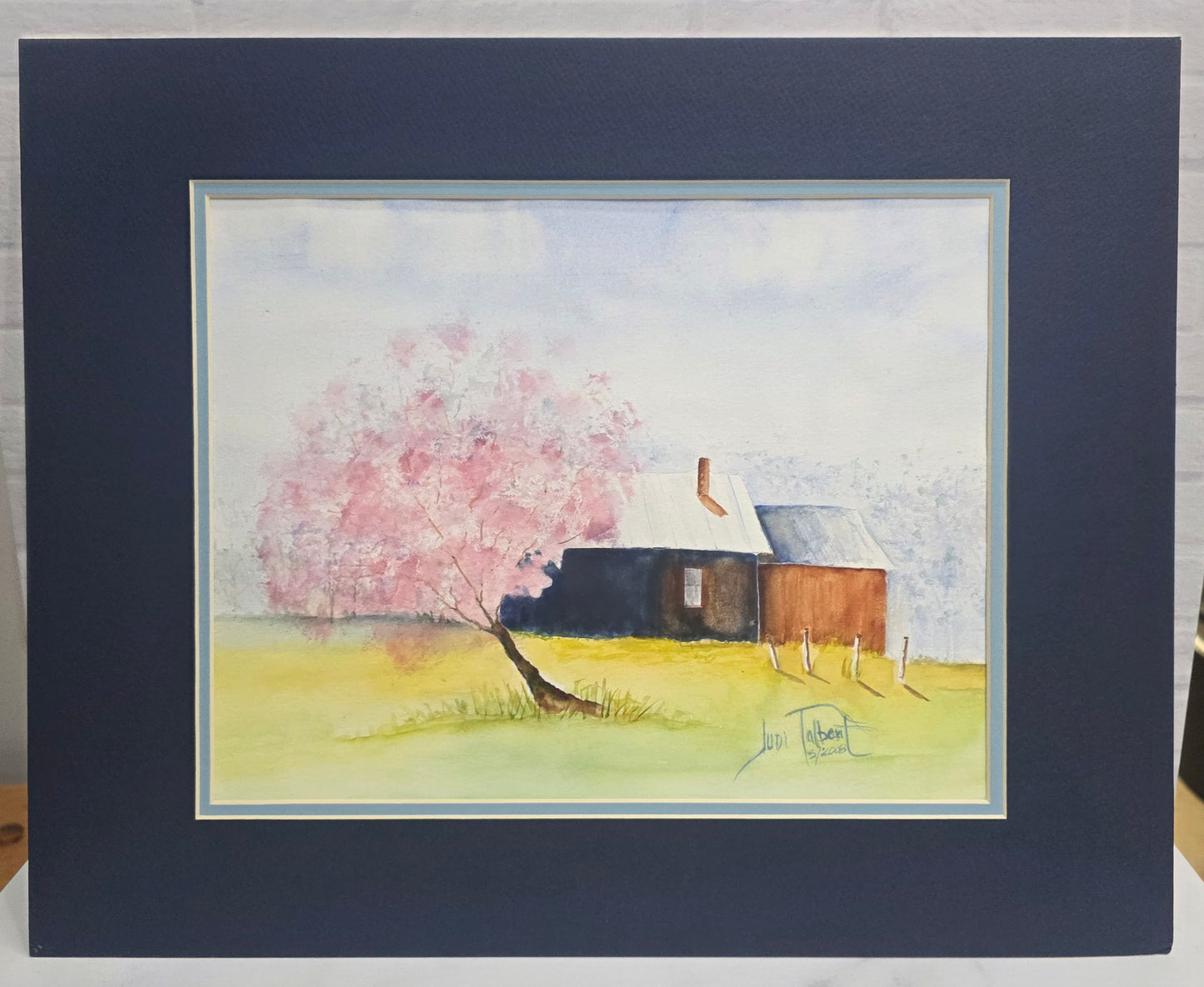 Pink Tree by Judi Talbert Oroginal