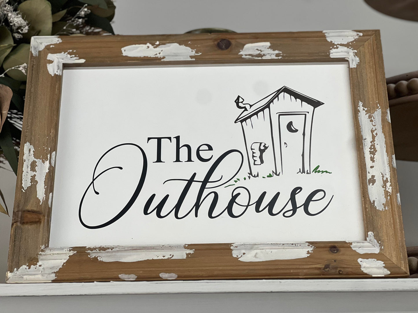 Outhouse Sign - Lavenders Blue Home and Body Boutique