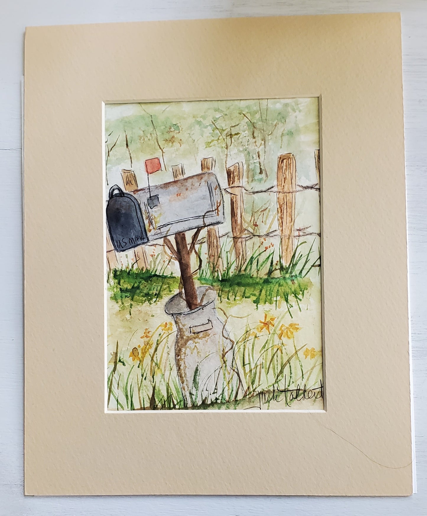 Milk Jug Anchor by Judi Talbert Original