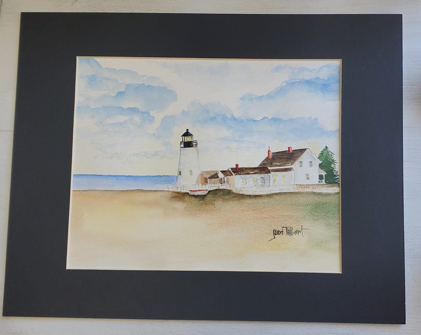 Beach Lighthouse by Judi Talbert