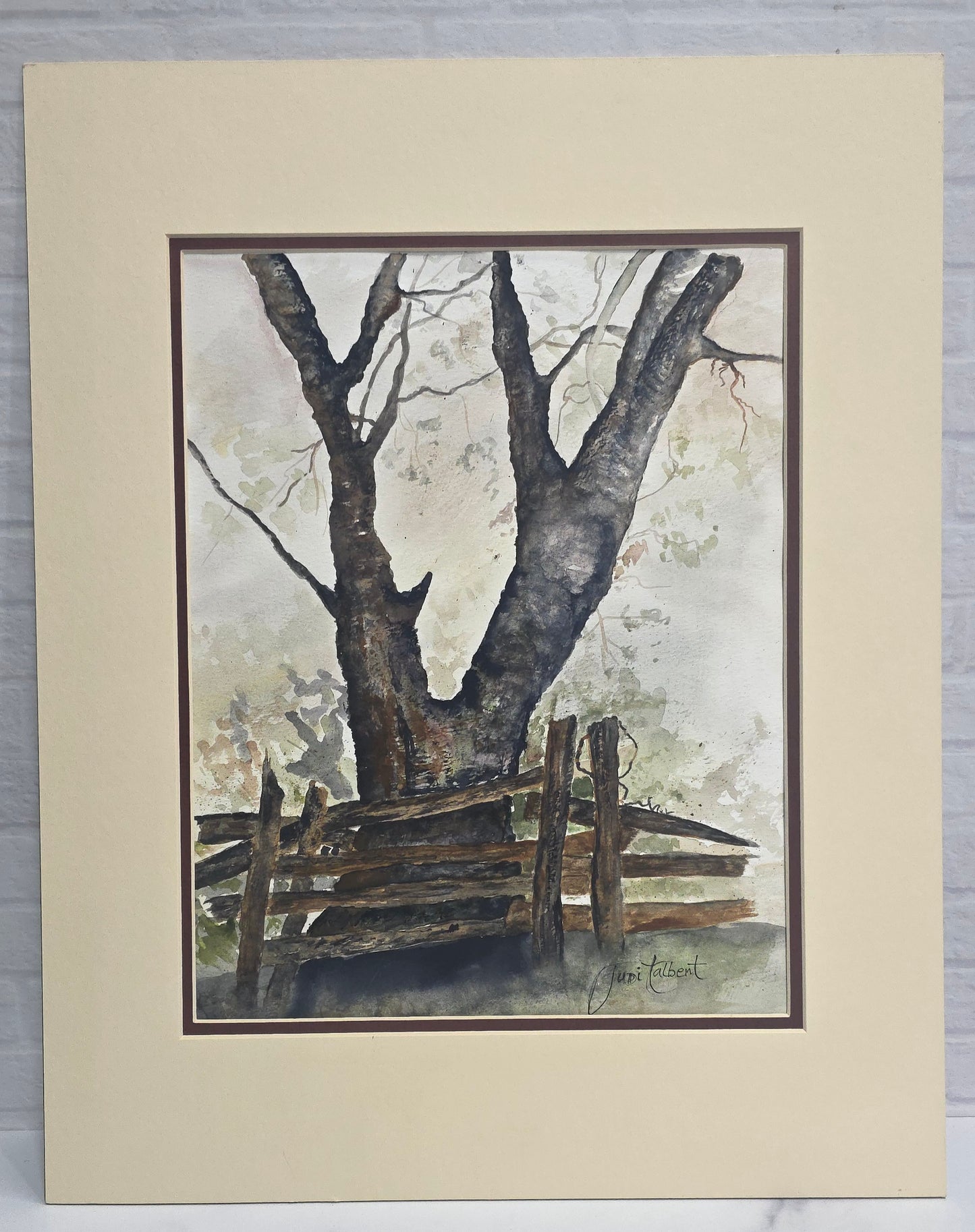 The Fence by Judi Talbert Original