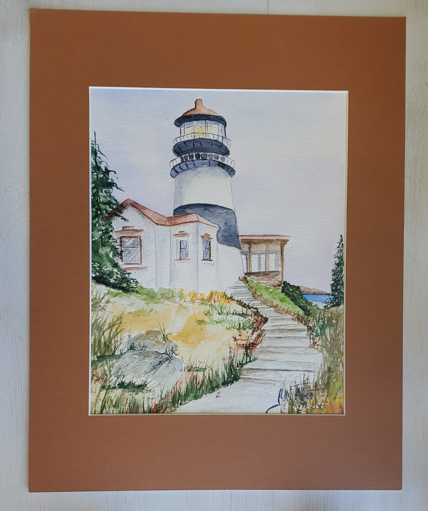 Rocky Coast Lighthouse by Judi Talbert