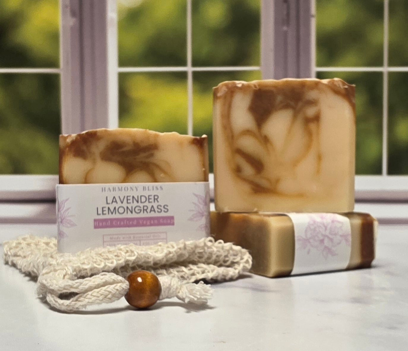 Lavender Lemongrass Vegan Soap - Lavenders Blue Home and Body Boutique