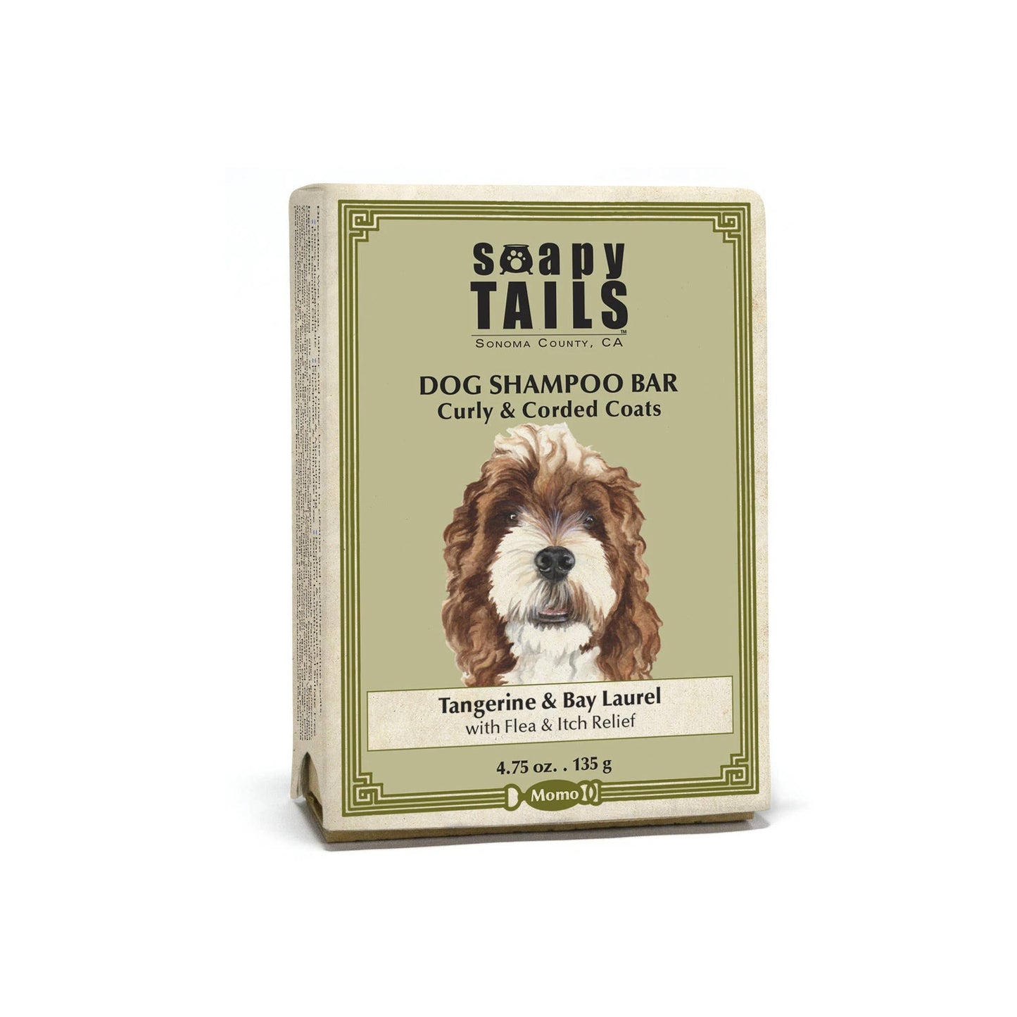 Dog Shampoo Bar Tangerine & Bay Laurel - Curly & Corded Coa