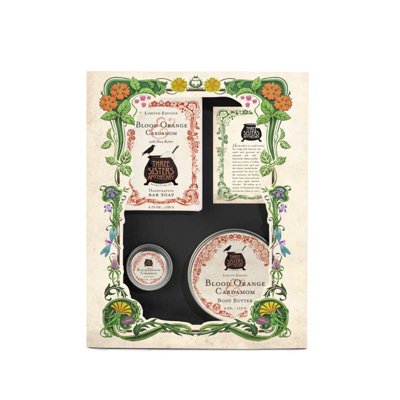 Three Sisters Apothecary - Boxed Gift Set Blood Orange