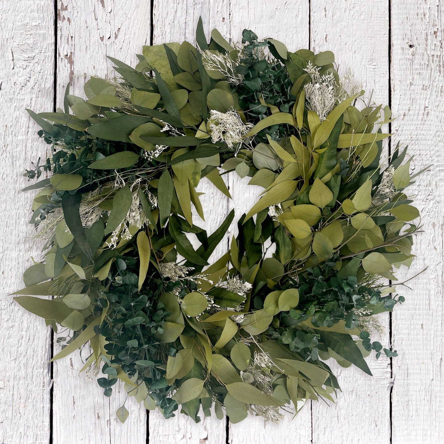 Bungalow Eucalyptus Wreath - Lavenders Blue Home and Body Boutique