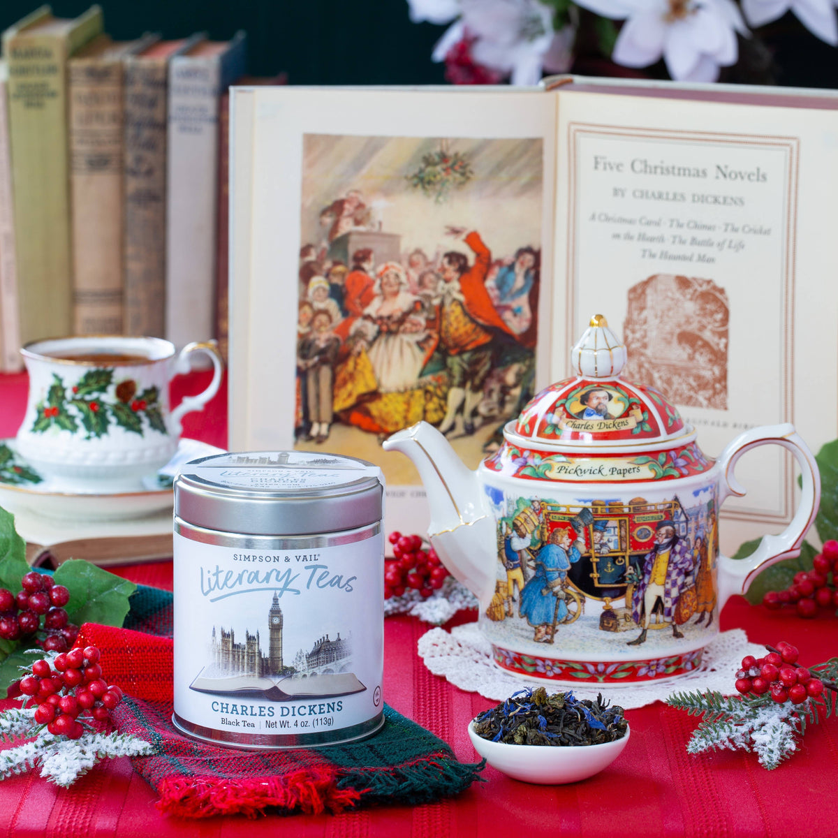 Simpson & Vail - Charles Dickens’ Black Tea Blend - Lavenders Blue Home and Body Boutique 