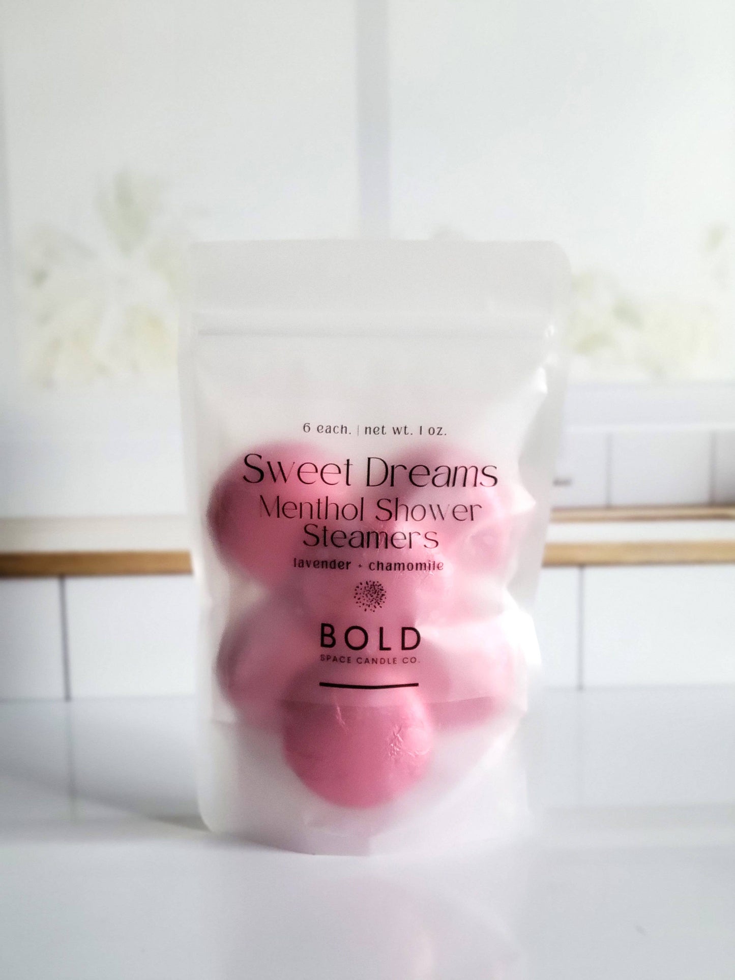 Bold Space Candle Co. - Sweet Dreams- Chamomile + Lavender Menthol Steamers 6 pack - Lavenders Blue Home and Body Boutique 