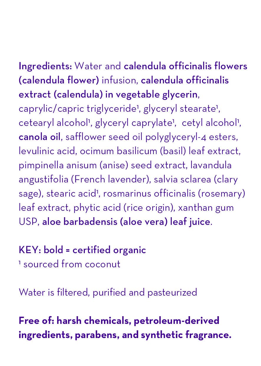 California Baby - Calendula™ Cream: 1.8oz/51g - Lavenders Blue Home and Body Boutique 