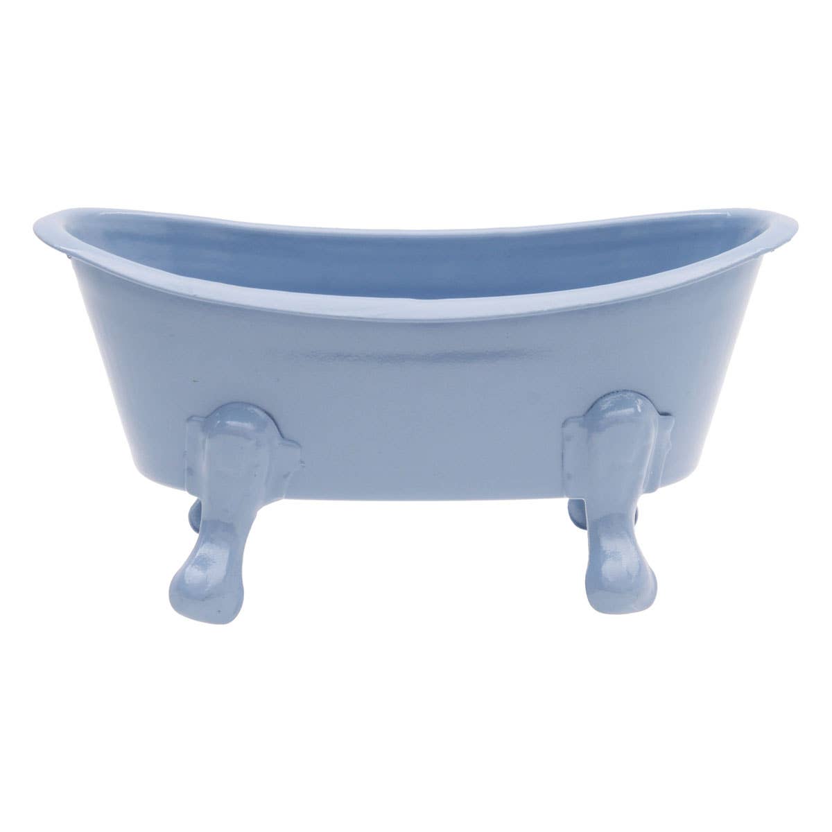 Foreside Home & Garden - Mini Bathtub Planter Soap Dish Light Blue - Lavenders Blue Home and Body Boutique 