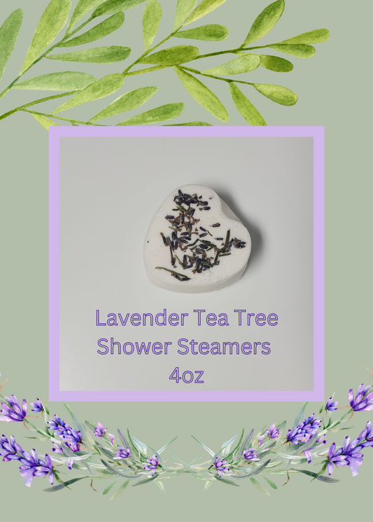 Lavender Tea Tree Shower Steamers 4oz