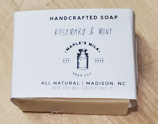 Rosemary Mint Goats Soap