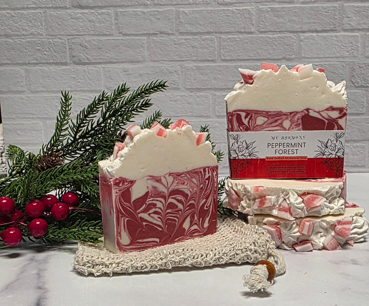 Peppermint Forest Soap - Lavenders Blue Home and Body Boutique 
