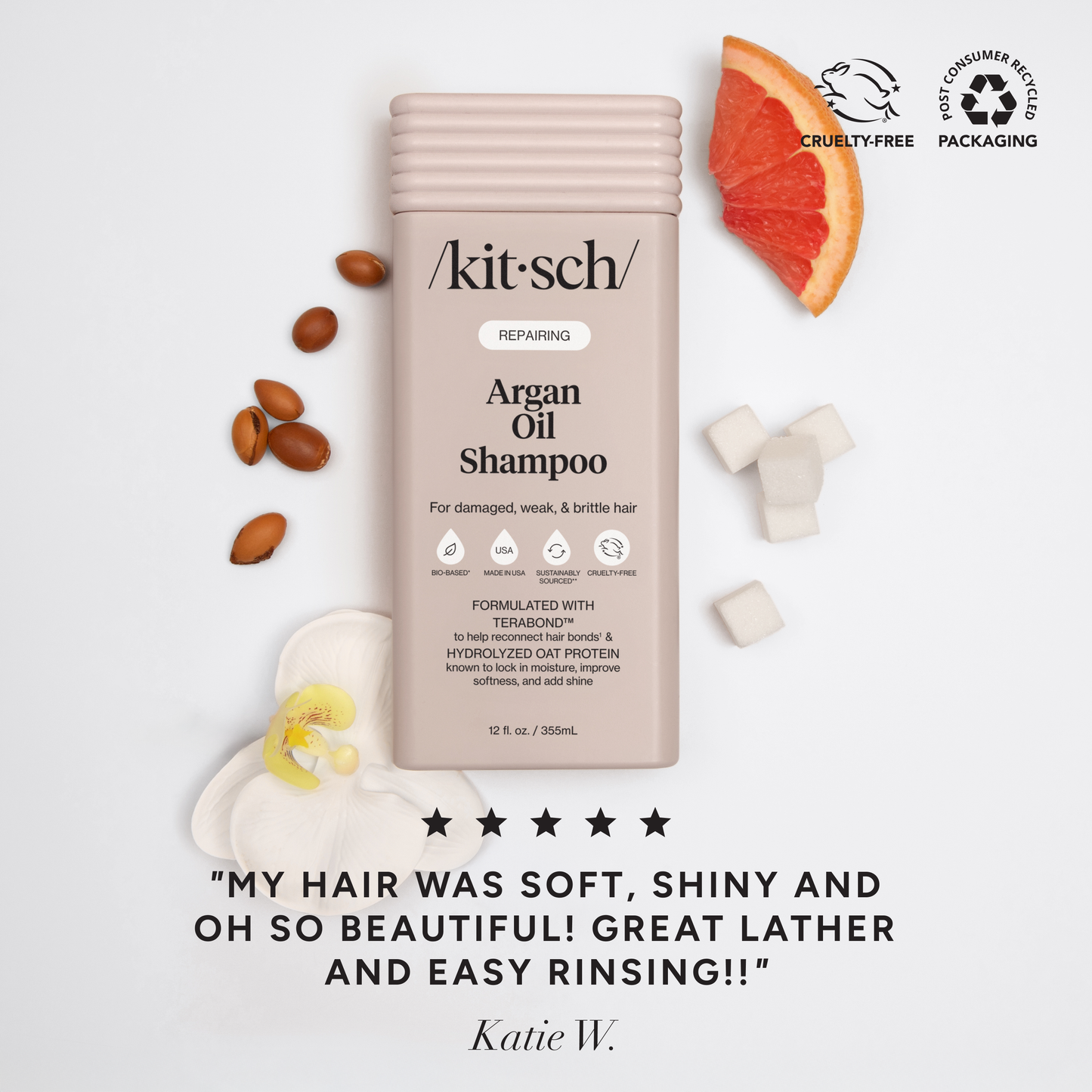 KITSCH - Repairing Argan Oil Shampoo - Lavenders Blue Home and Body Boutique 