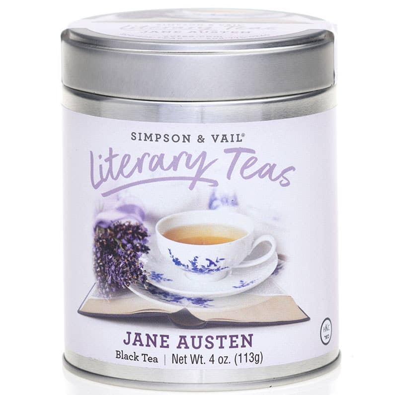Simpson & Vail - Jane Austen’s Black Tea Blend - 4 Ounce Tin - Lavenders Blue Home and Body Boutique 