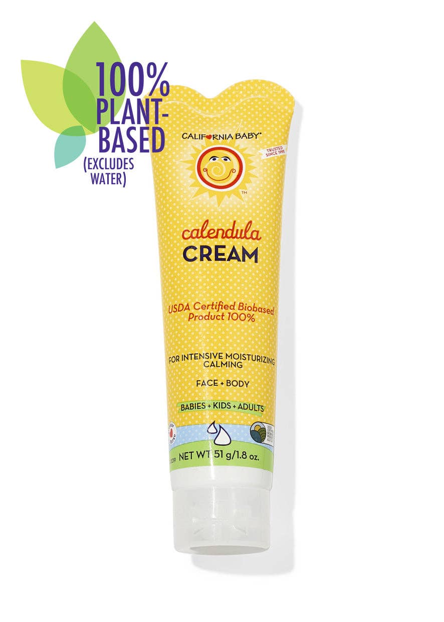 California Baby - Calendula™ Cream: 1.8oz/51g - Lavenders Blue Home and Body Boutique 