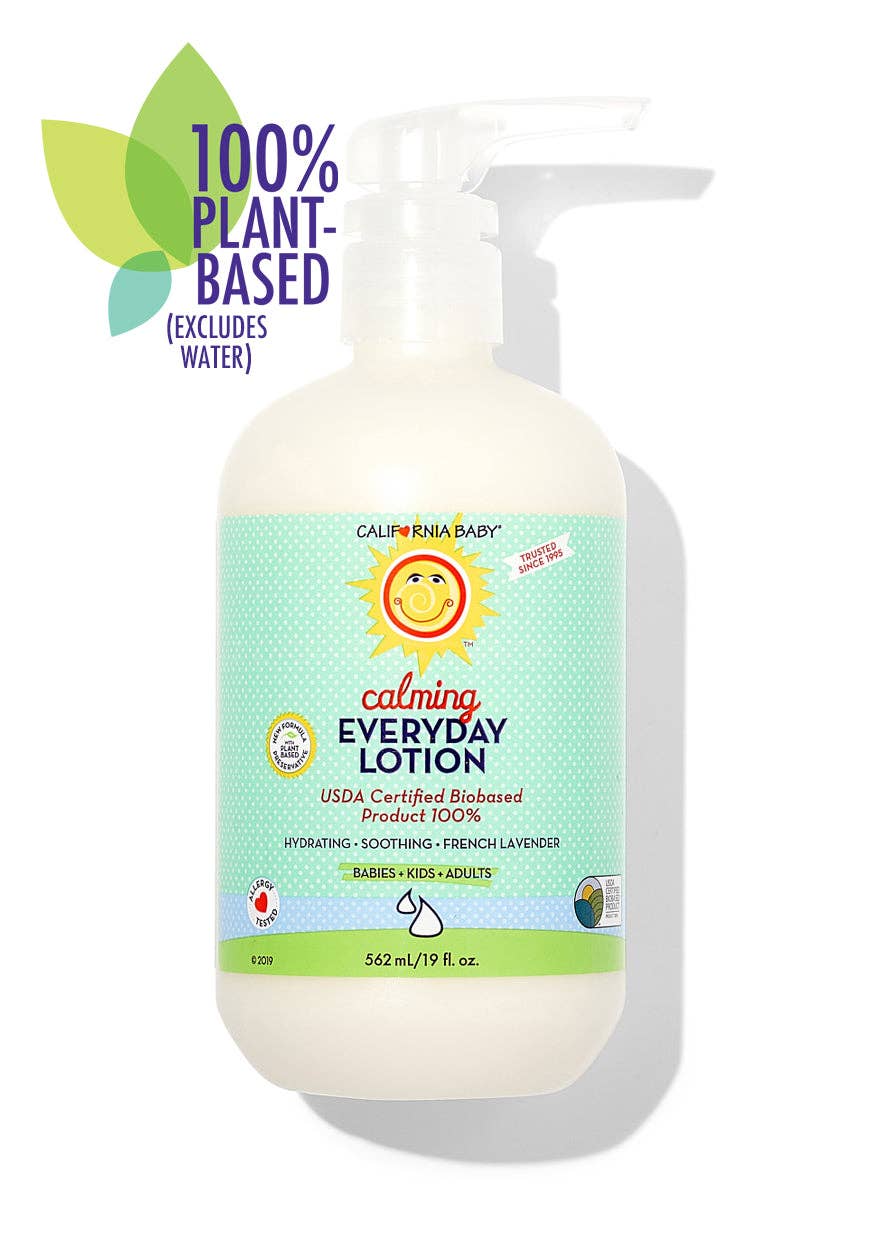 California Baby - Calming™ Everyday Lotion: 8.5oz/251mL - Lavenders Blue Home and Body Boutique 