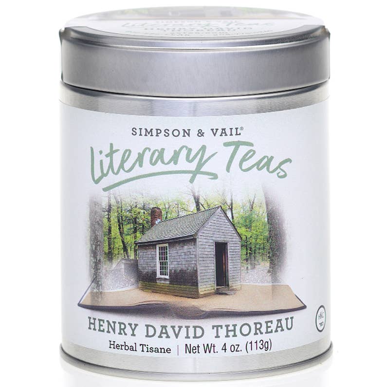Simpson & Vail - Henry David Thoreau's Herbal Tisane Blend - 4 Ounce Tin - Lavenders Blue Home and Body Boutique 