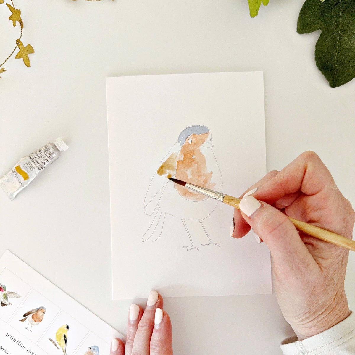 emily lex studio - Backyard birds paintable notecards - Lavenders Blue Home and Body Boutique 