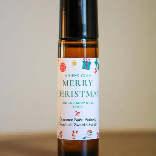 Blue Sage - 'Merry Christmas, and a Happy New Year' | Essential Oil Roll - Lavenders Blue Home and Body Boutique 