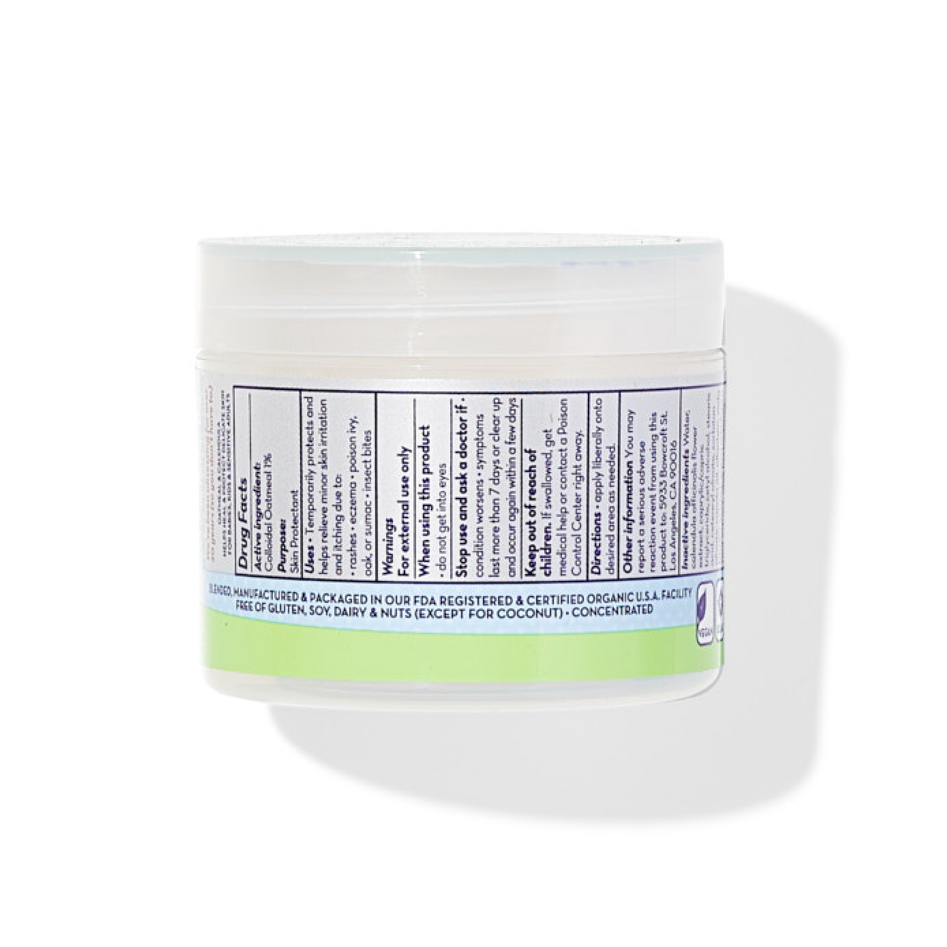 California Baby - Therapeutic Relief™ Eczema Cream: 4oz/113g - Lavenders Blue Home and Body Boutique 