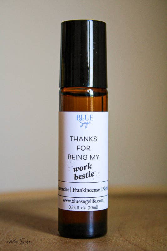 Blue Sage - Work Bestie Roll On | Essential Oil Aromatherapy Roller