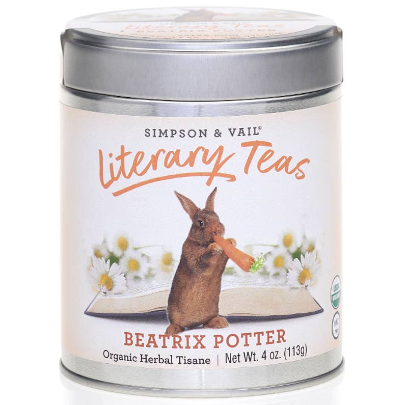 Simpson & Vail - Beatrix Potter’s Organic Herbal Tisane, 4 Ounce Tin - Lavenders Blue Home and Body Boutique 