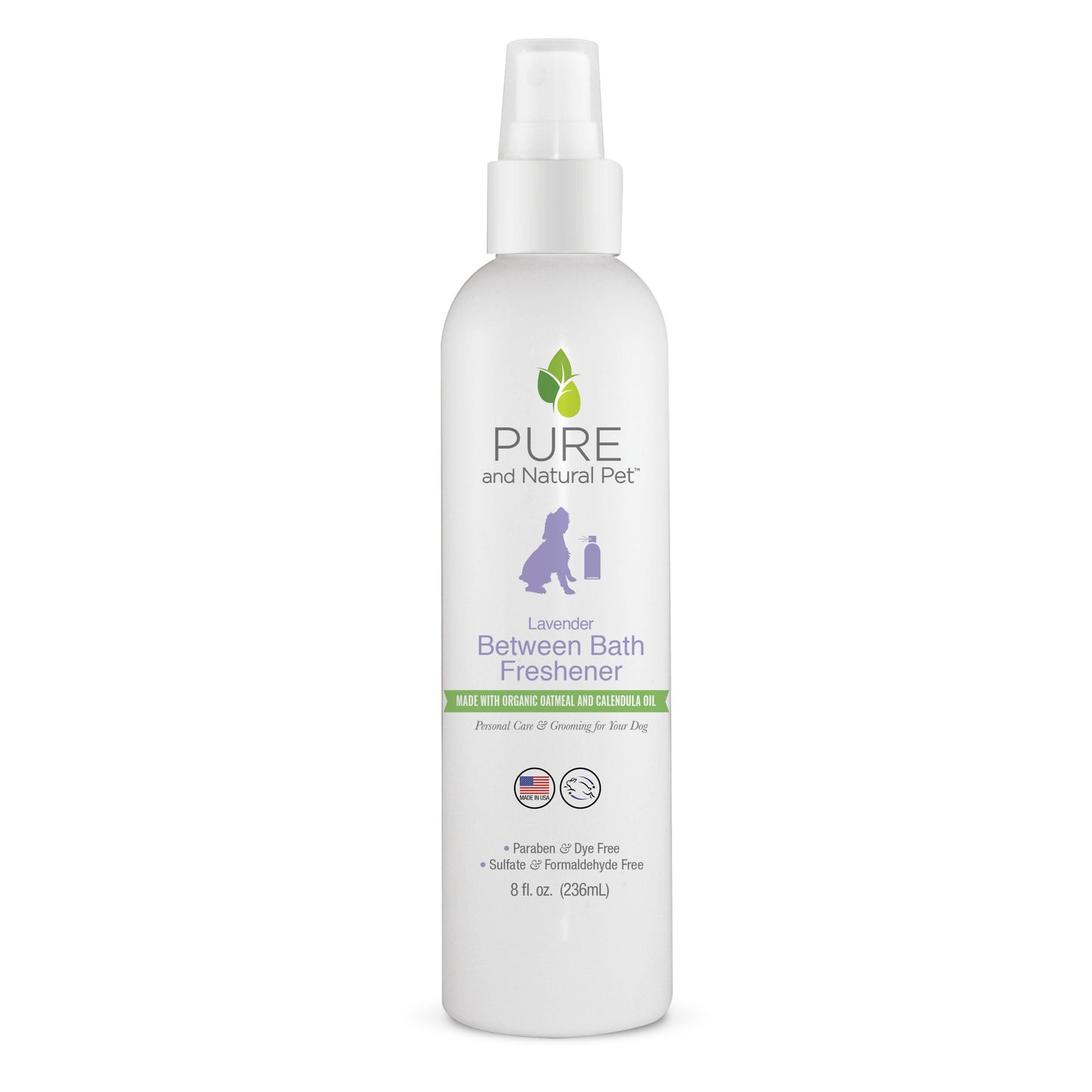 Pure and Natural Pet - Between Bath Freshener fo Dogs - Lavender
